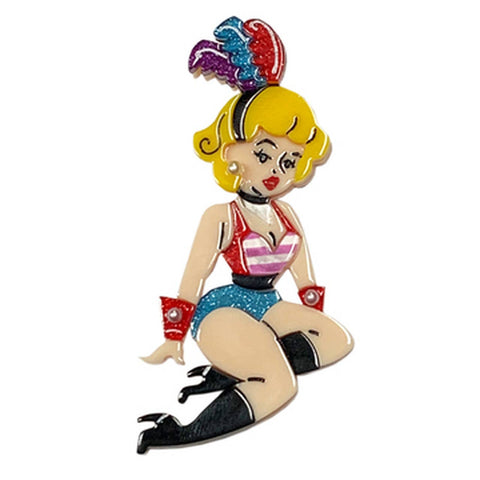 Enjoy the Ride Pinup Brooch - The Proper Pinup